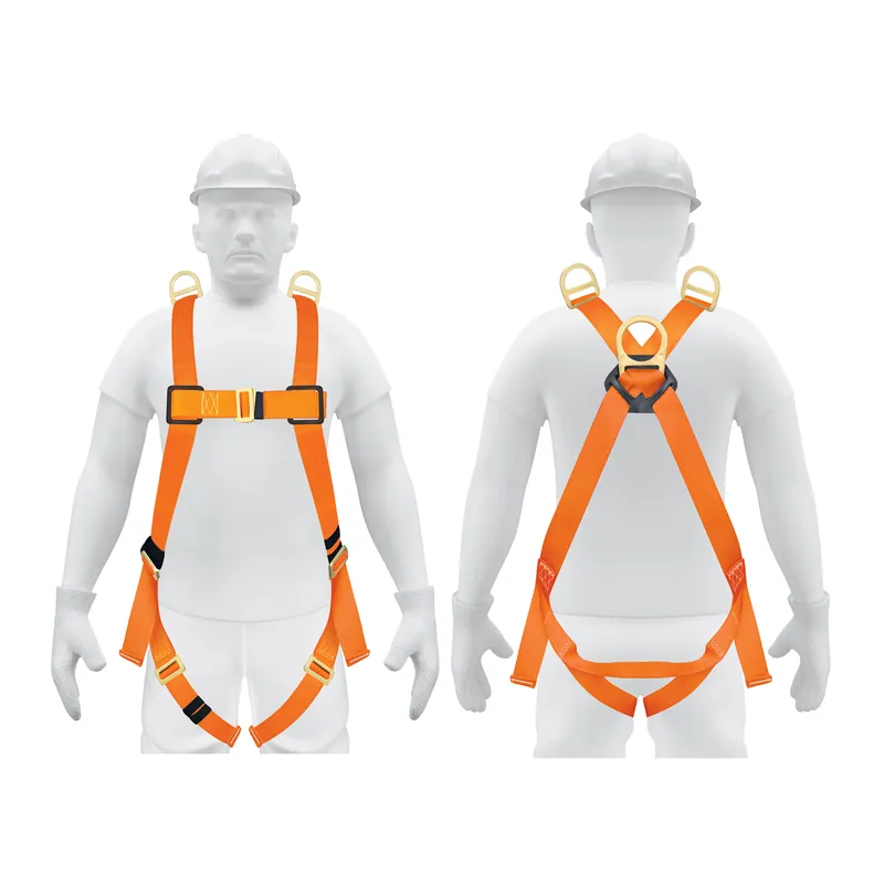 Arnes de seguridad de cuerpo completo con 3 anillos, 140 kg, ANSI Z359.11, Truper