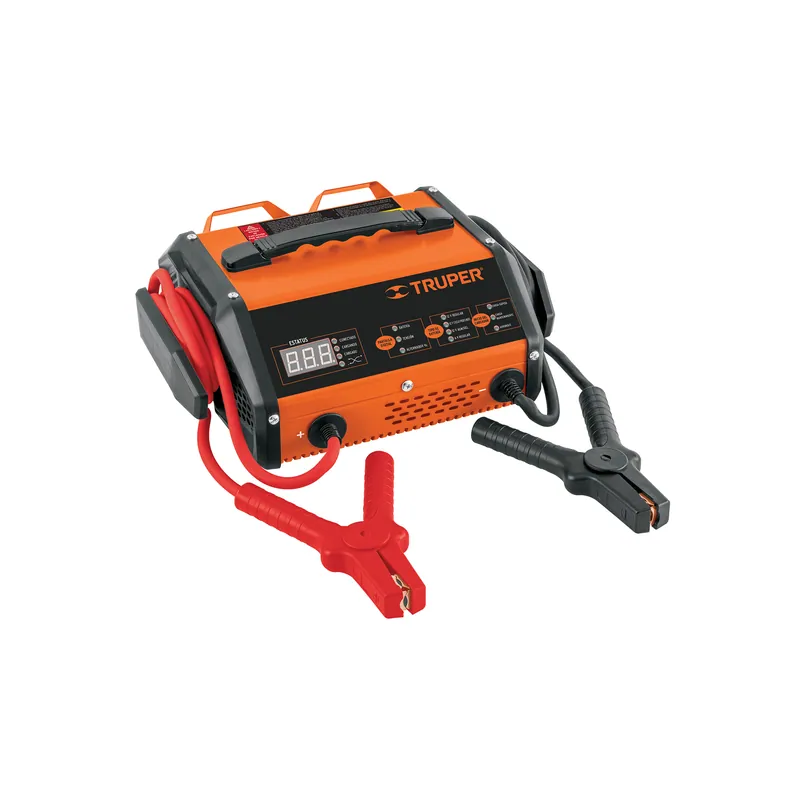 Cargador de baterias 15 A con arrancador 75 A, 6/12 V, Truper Expert