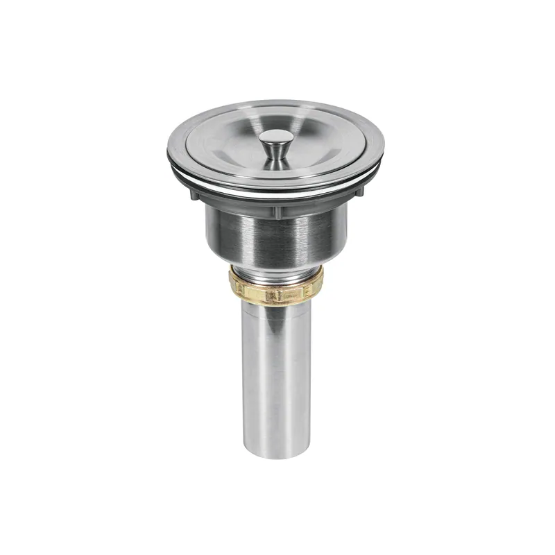 Contracanasta para tarja Foset (Truper) 3-1/2" acero inoxidable con tapa (Riviera, cuerpo profundo)