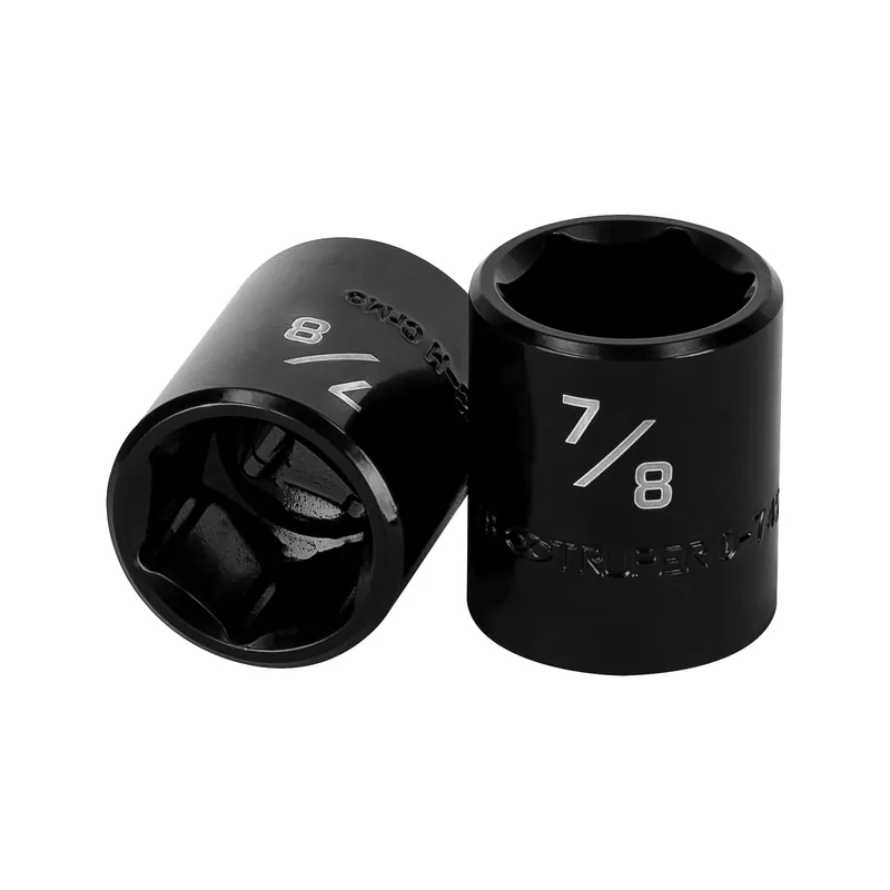 Dado de impacto 7/8", 6 puntas, cuadro 1/2", Truper