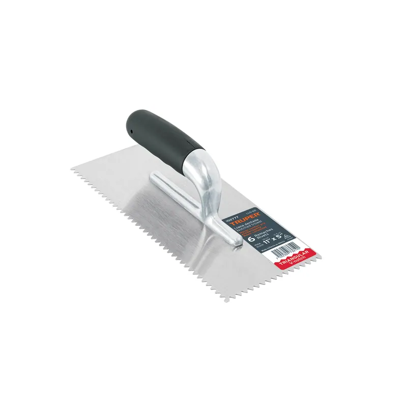 Llana dentado triangular 11" 6 rem mango comfort