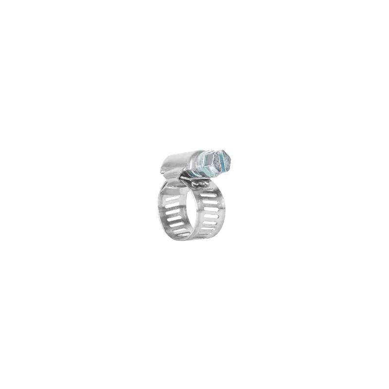 Truper Abrazadera sin fin de acero inoxidable 3/8" a 5/8" (#4), blister con 4 piezas