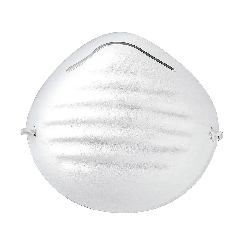 Mascarilla tipo concha para polvos, desechable, blister 10 piezas, Truper