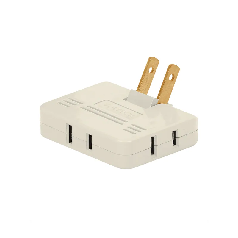 Multicontacto 3 entradas con USB