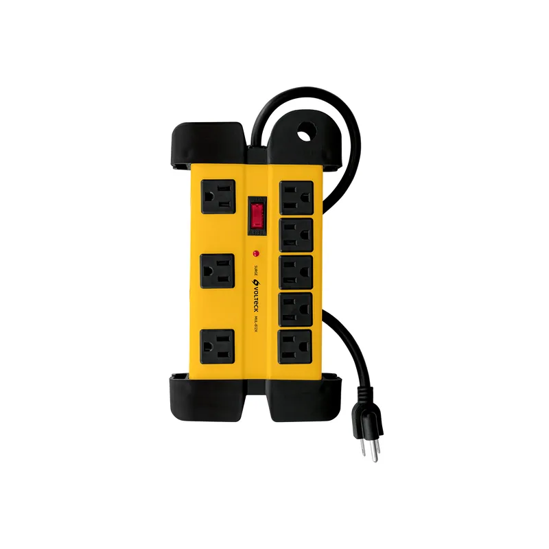 Multicontacto 8 entradas 12 ft cable