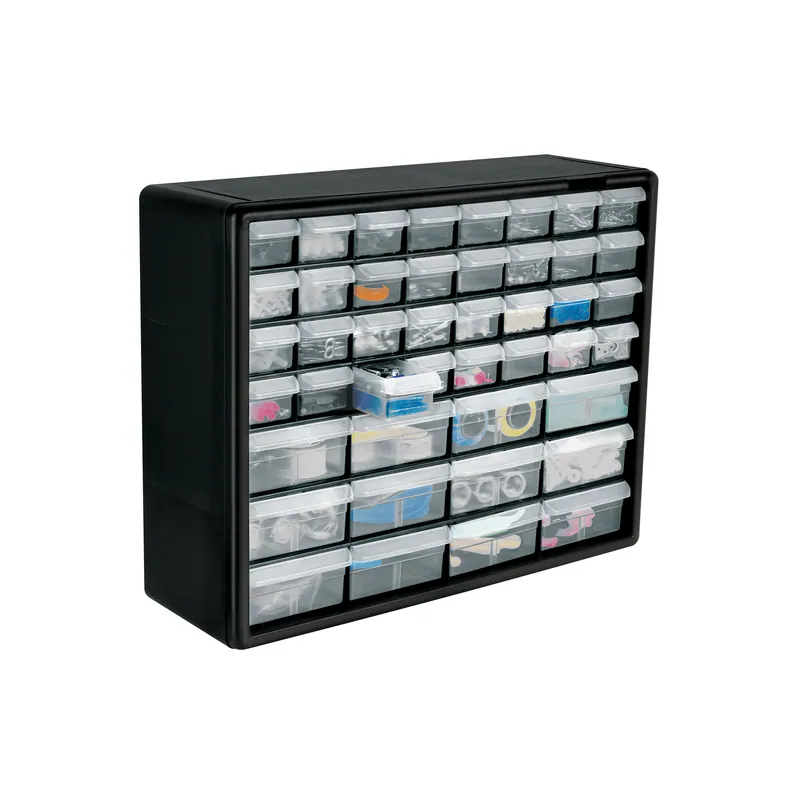 Organizador con 44 gavetas para montar en pared, Truper