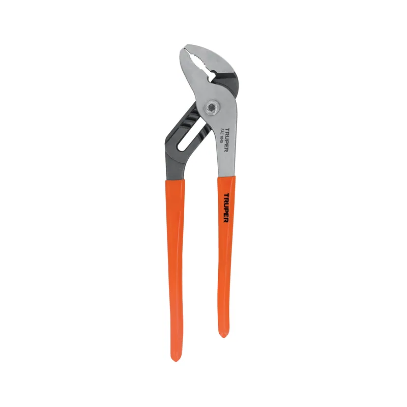 Pinza de extension (pico de loro) 12" mango de PVC, Truper