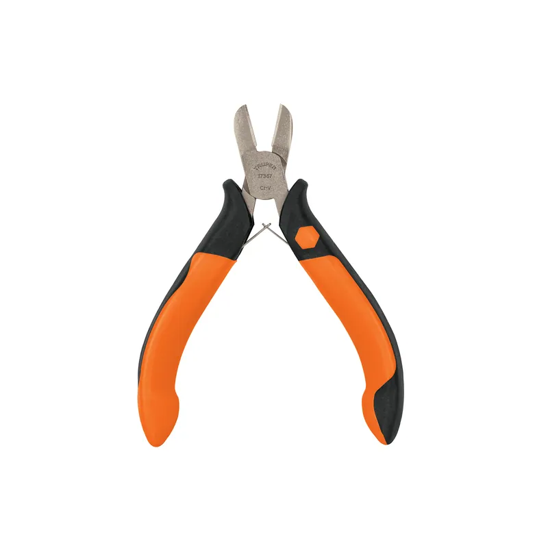 Pinza miniatura curva 4"