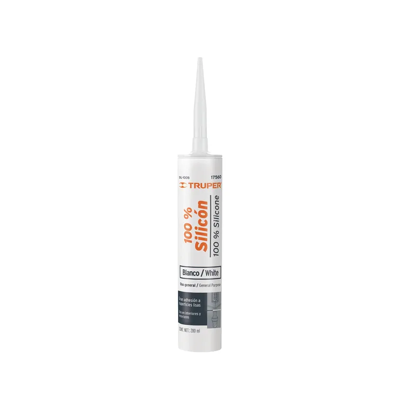 Silicón blanco 100% 280ml