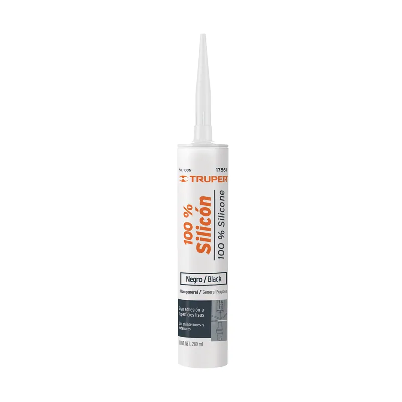Silicón negro 100% 280ml