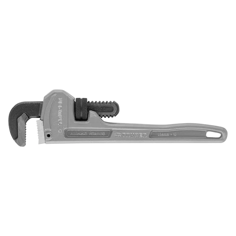 Llave Stilson (para tubo) Truper de aluminio 10"