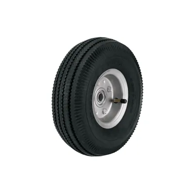 Rueda neumática 10" para eje lateral, Truper