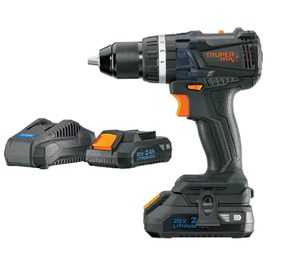 Rotomartillo inalámbrico 1/2", 20V, sin carbones, Truper MAX