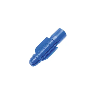 Fiero Taquete de plastico 3/8", bolsa con 50 piezas (azul)